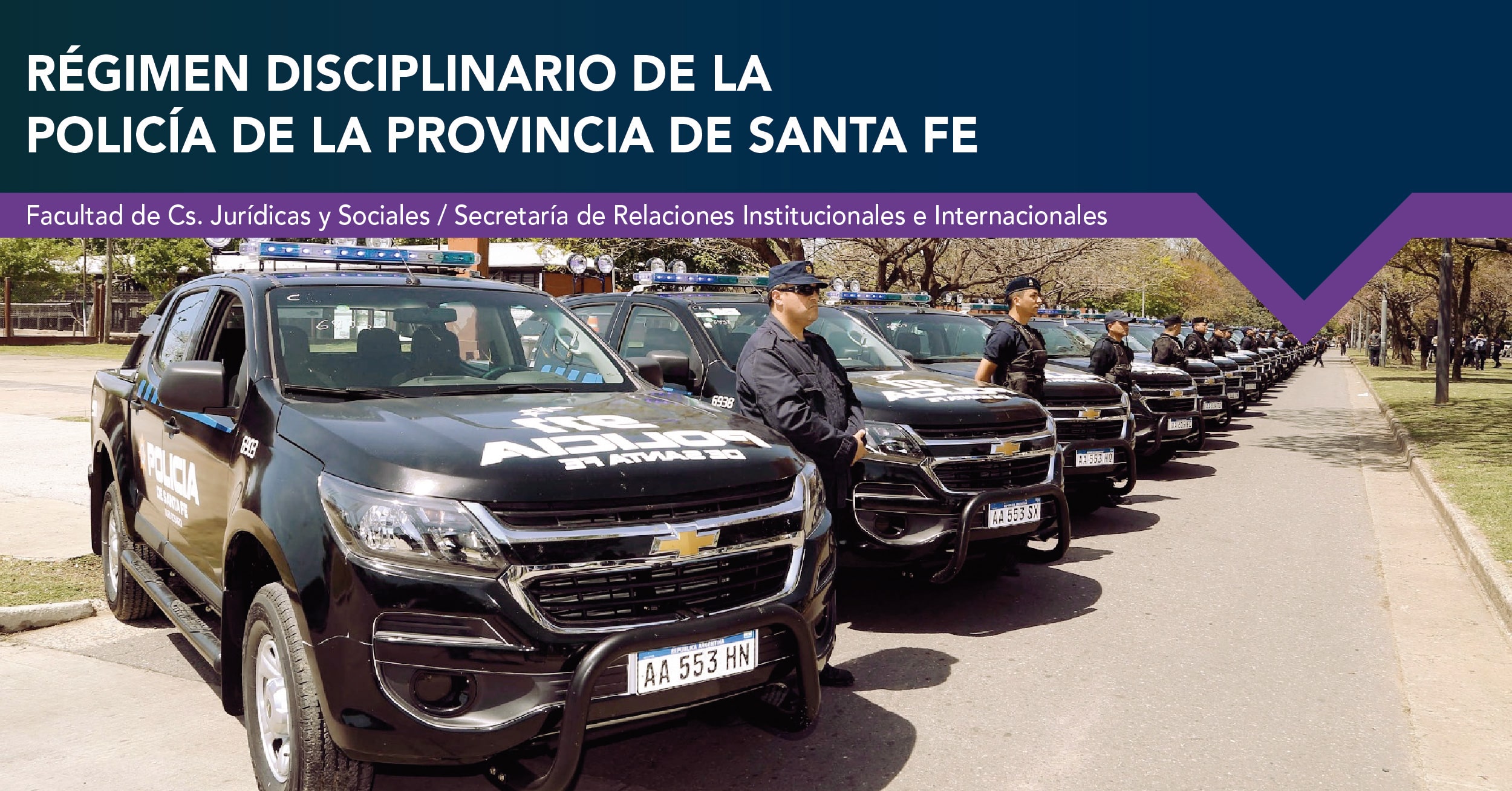 Régimen Disciplinario de la Policía de la Provincia de Santa Fe PLACA 1200x628 min