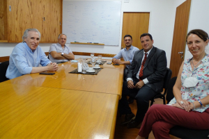 UCEL RECIBIÓ LA VISITA DEL NUEVO PRESIDENTE DEL COLEGIO DE ABOGADOS DE ROSARIO