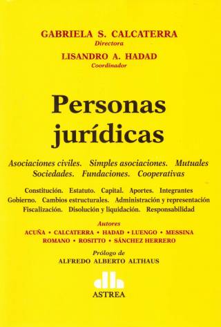 Personas jurídicas / Hadad, Lisandro A. [coord.] - Compra