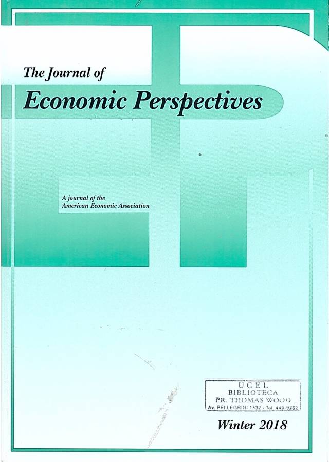 Journal of Economic Perspectives – Vol. 32 – Nº 1 – Winter 2018