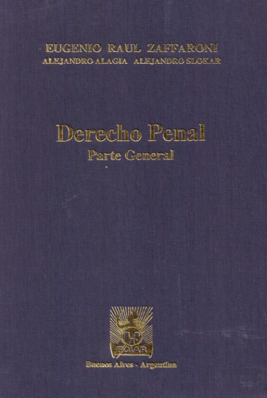 Derecho penal : parte general / Eugenio Raúl Zaffaroni - Compra