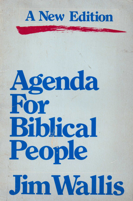 Agenda for biblical people / Jim Wallis - Donación Ana Rita, Carlos, Rubén Pagura Alegría