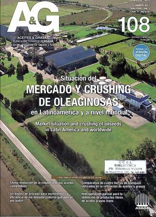 A&amp;G Aceites y grasas – Agosto 2017 – V. 3 – Nº 108