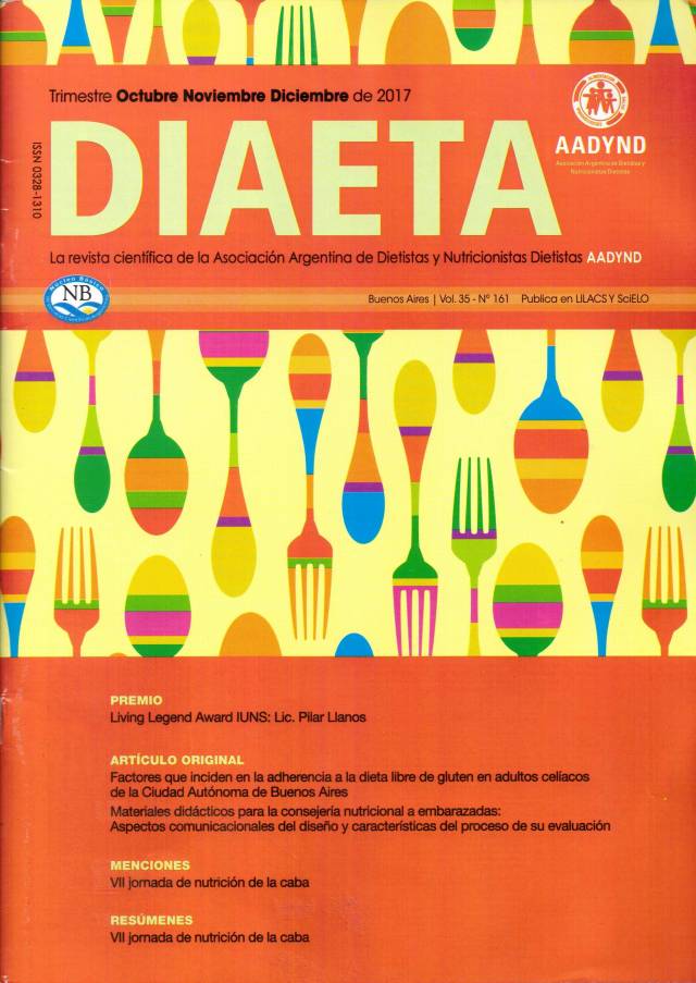 Diaeta – Vol. 35 – Nº 161