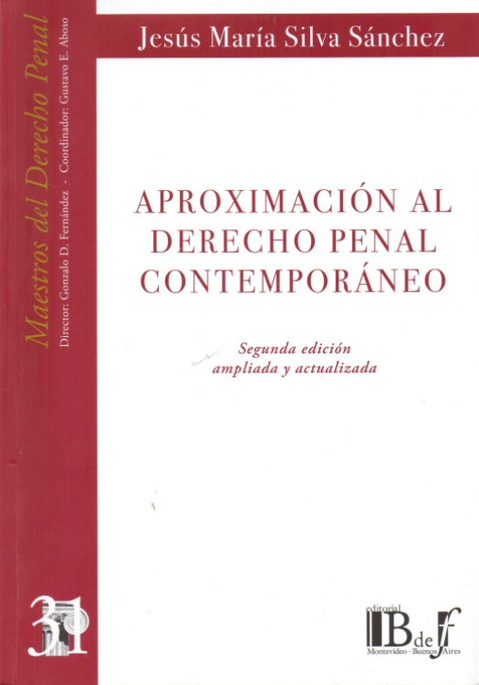 Aproximación al derecho penal contemporáneo / Jesús María Silva Sánchez - Compra