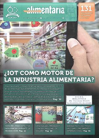 Ingeniería alimentaria – Noviembre/ Diciembre  – Nº 131 - Año 2017