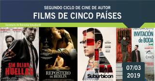 &quot;Segundo Ciclo de Cine de Autor&quot;. FILMS DE CINCO PAÍSES&quot;