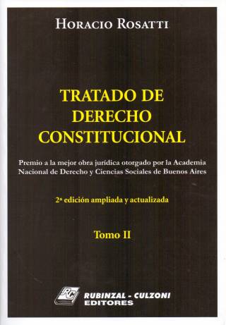 Tratado de derecho constitucional [Tomo II] / Rosatti, Horacio - Compra