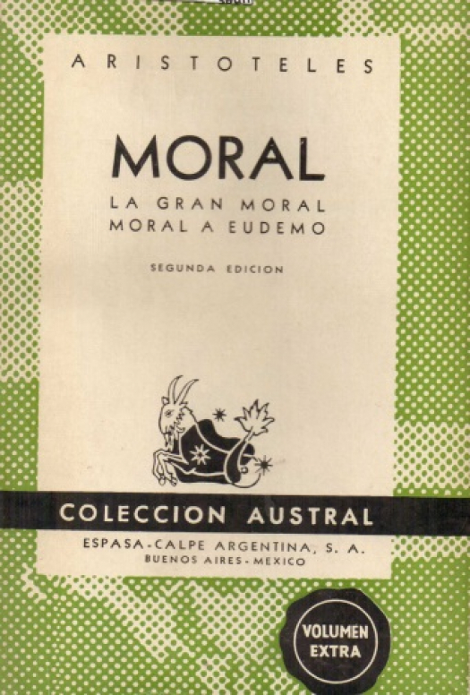 Moral : la gran moral. Moral a Eudemo / Aristóteles - Cmpra