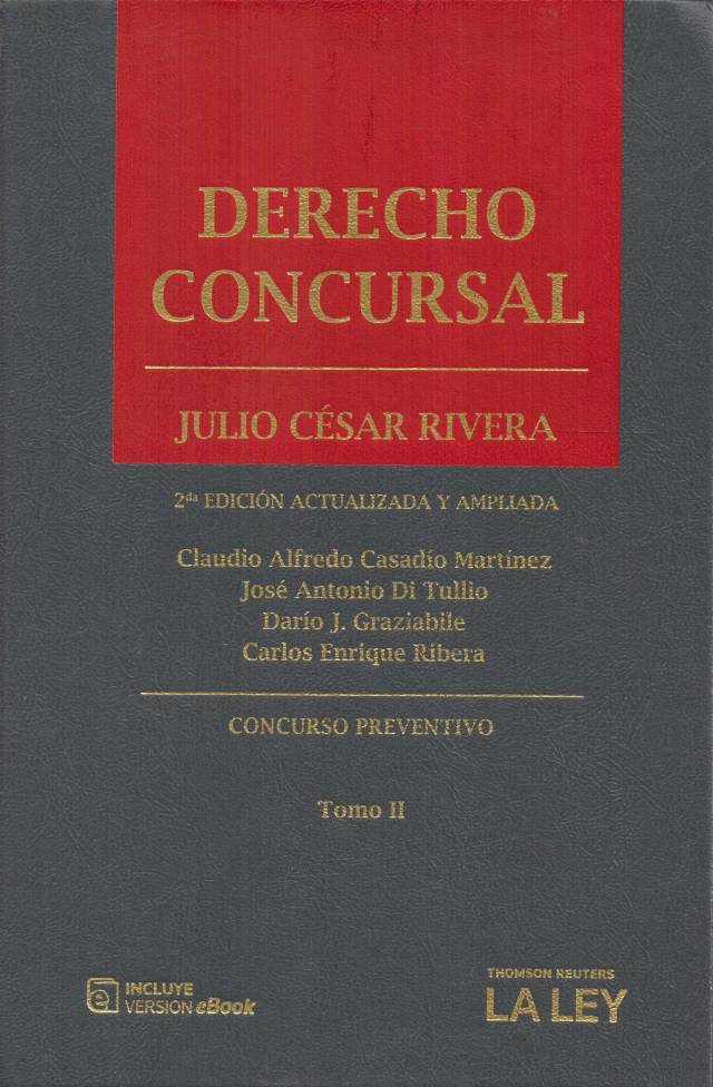 Derecho concursal [Tomo II] / Por Rivera, Julio César - Compra