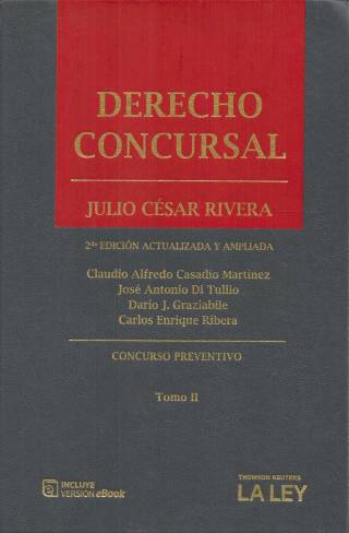 Derecho concursal [Tomo II] / Por Rivera, Julio César - Compra