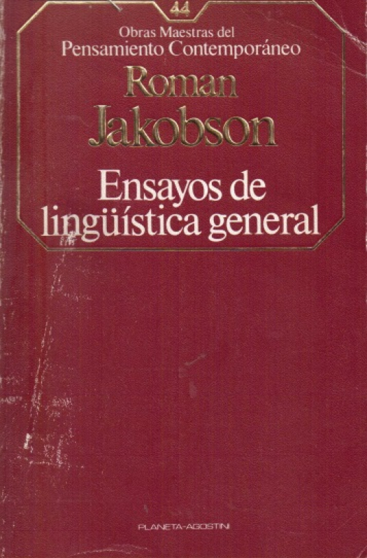 Ensayos de lingüística general / Roman Jakobson - Compra