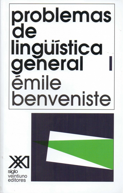 Problemas de lingüística general / Emile Benveniste - Compra