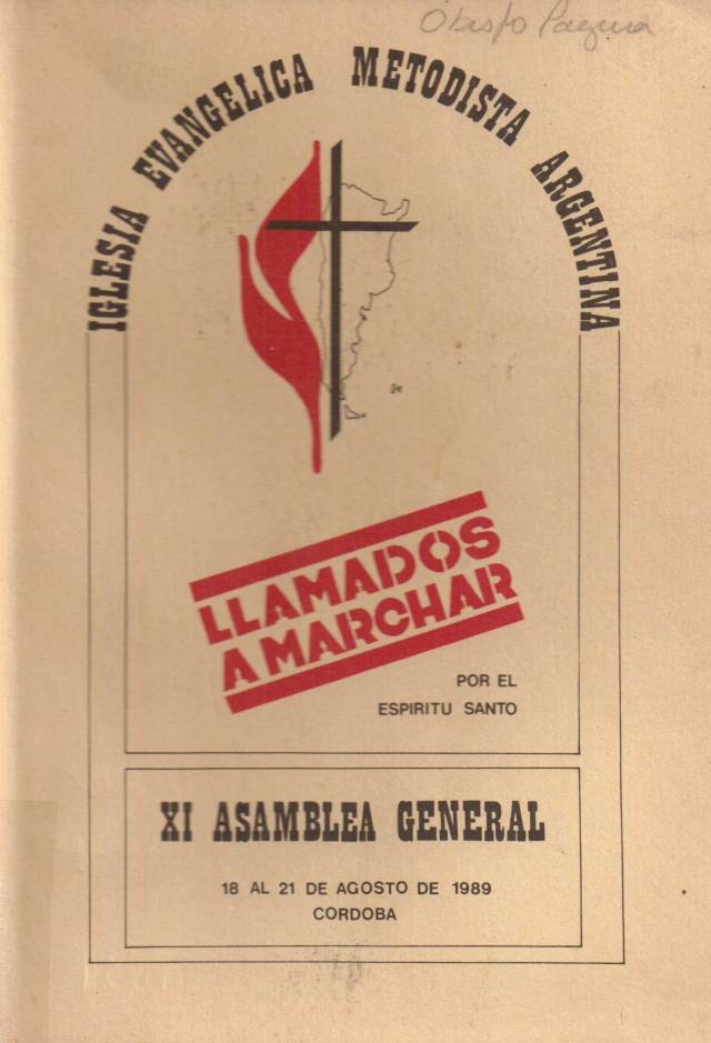 Llamados a marchar por el Espíritu Santo : XI Asamblea General / Asamblea General - Donación Ana Rita, Carlos, Rubén Pagura Alegría