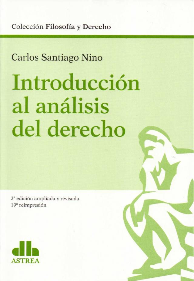 Introducción al análisis del derecho / Nino, Carlos Santiago - Compra