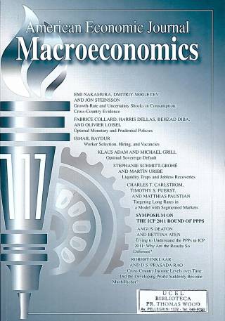 American Economic Journal Microeconomics – Vol. 9 – N°1 – January 2017