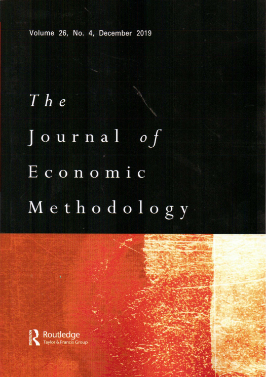 The Journal of Economic Methodology – Volume 26 – Nº 4 – December 2019