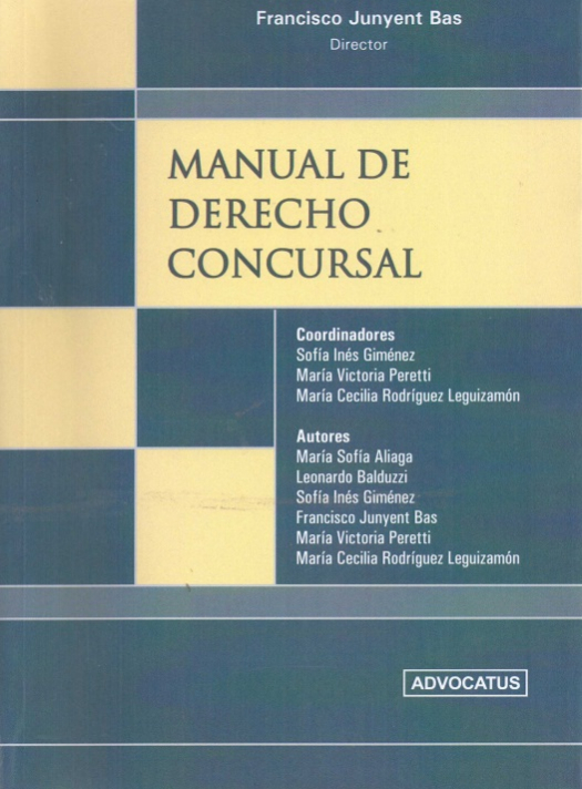 Manual de derecho concursal / Francisco Junyent Bas - Compra