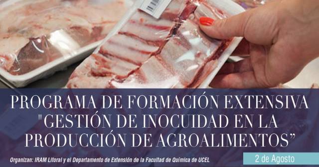 &quot;Gestión de Inocuidad en la Producción de Alimentos&quot;