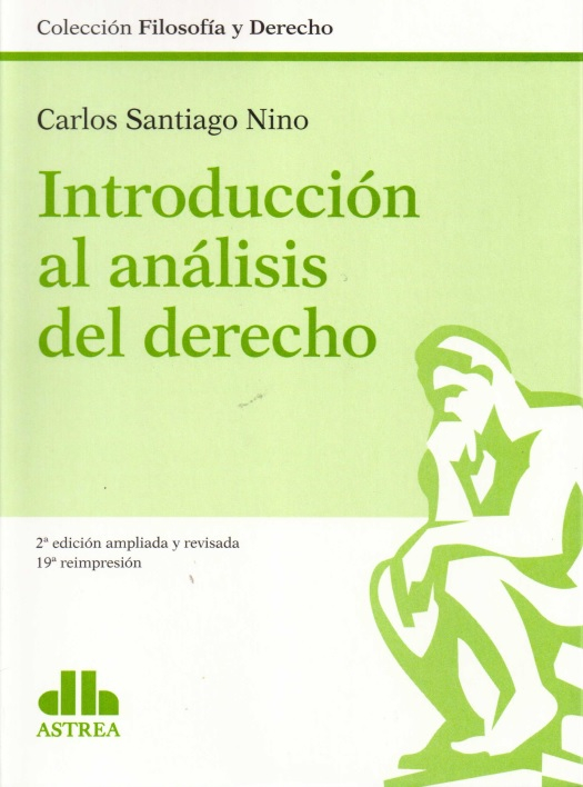 Introducción al análisis del derecho / Carlos Santiago Nino - Compra