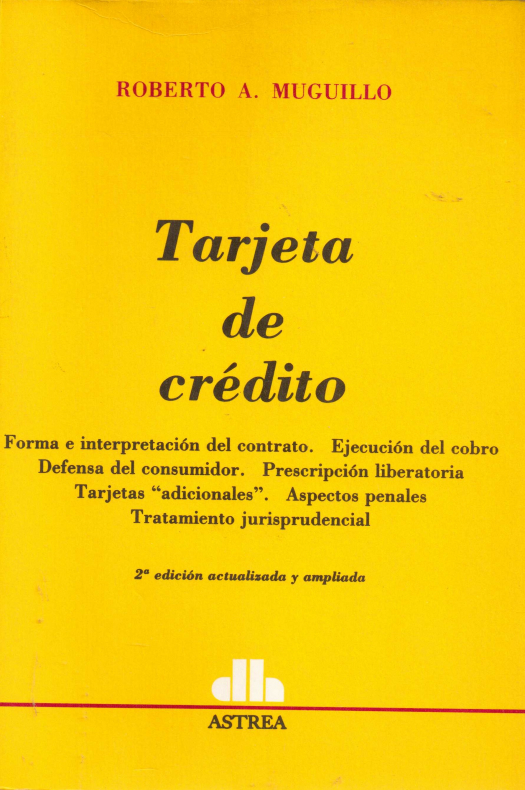 Tarjeta de Crédito / Roberto A. Muguillo - Donación Sara R. Velazco