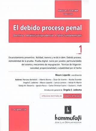 El debido proceso penal : doctrina, análisis jurisprudencial, fallos fundamentales [Volúmen I] / Ledesma, Ángela E. [dir.] - Compra