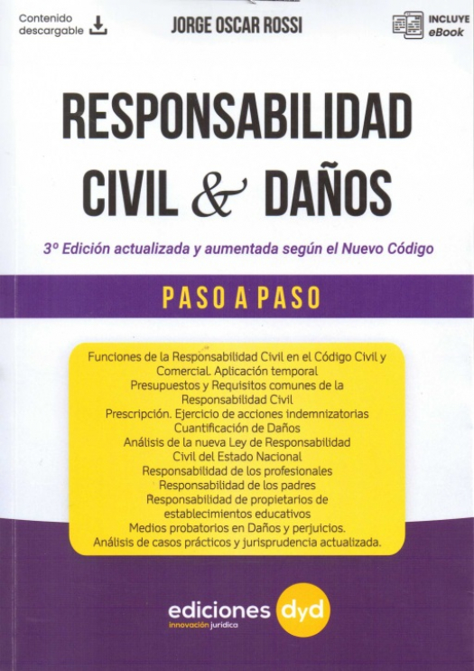 Responsabilidad civil y daños / Jorge Oscar Rossi - Compra