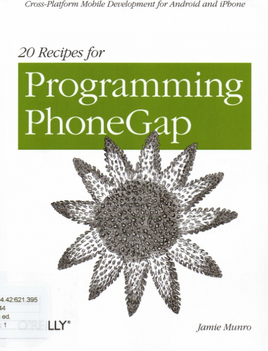 20 recipes for programming Phonegap / Jamie Munro - Compra