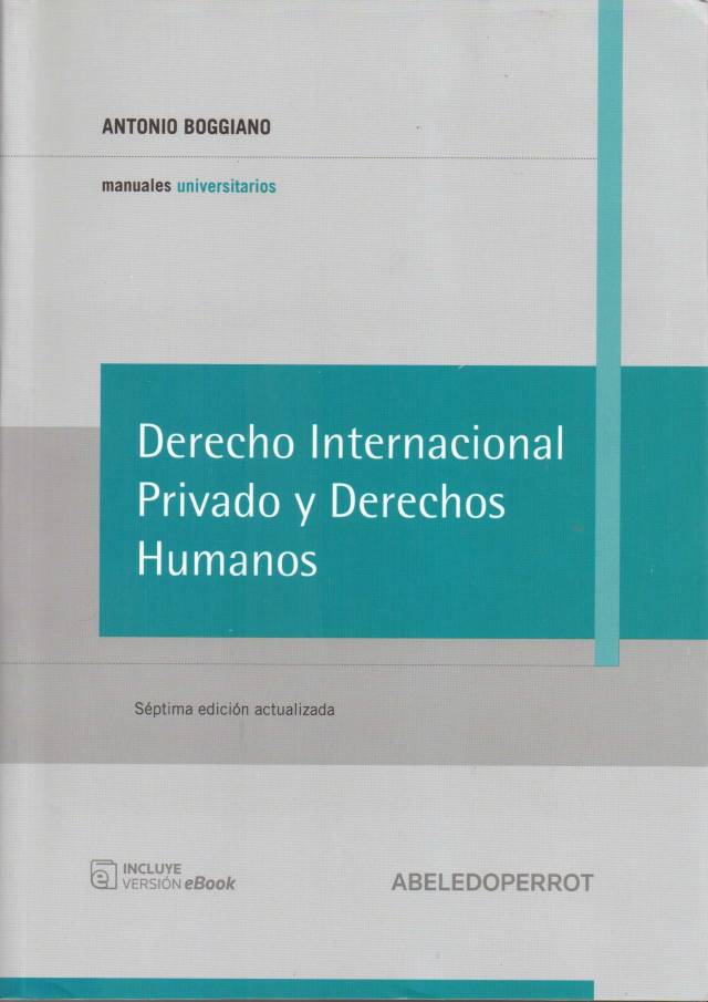 Derecho internacional privado y derechos humanos / Boggiano, Antonio - Compra