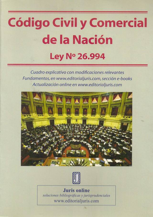 Código Civil y Comercial de la Nación / Argentina. Códigos. - Donación Juris