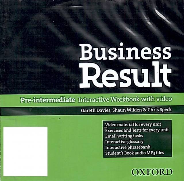 Business result : pre-intermediate student&#039;s book / Grant, David [CD] - Compra