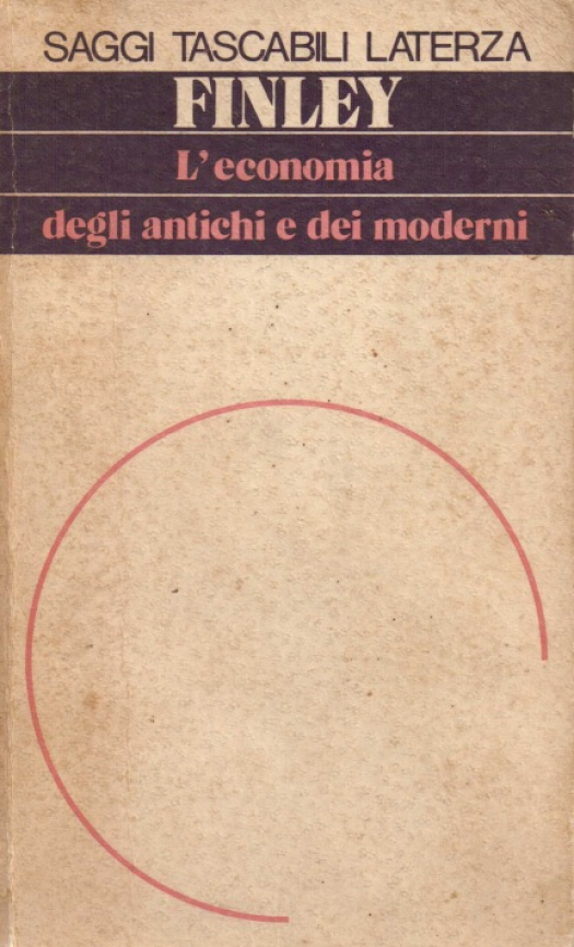 L&#039;economia degli antichi e dei moderni / Moses I. Finley - Donación Susana Vignolo Rocco