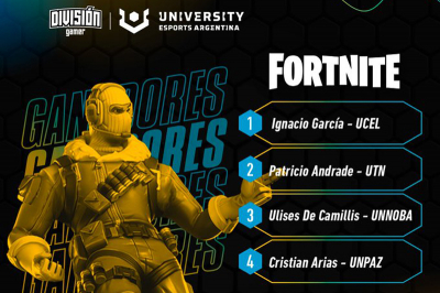 ALUMNO DE UCEL GANÓ TORNEO INTERUNIVERSITARIO DE FORTNITE