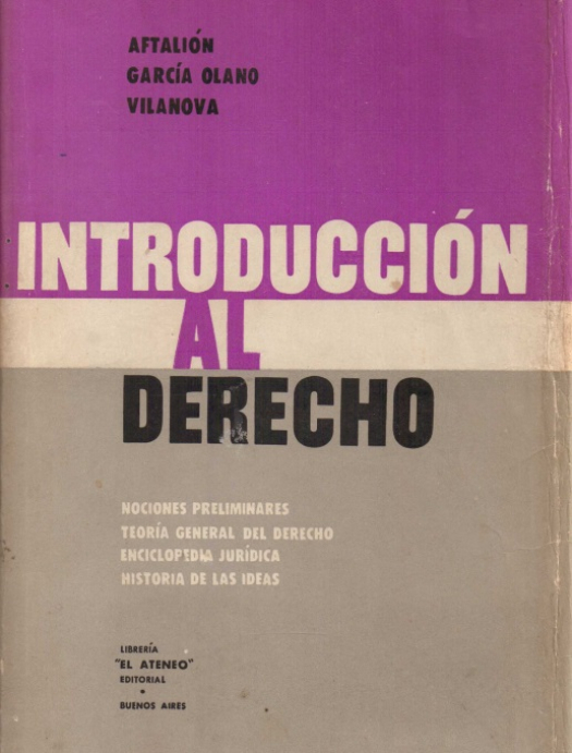 Introducción al derecho / Enrique R. Aftalión - Compra