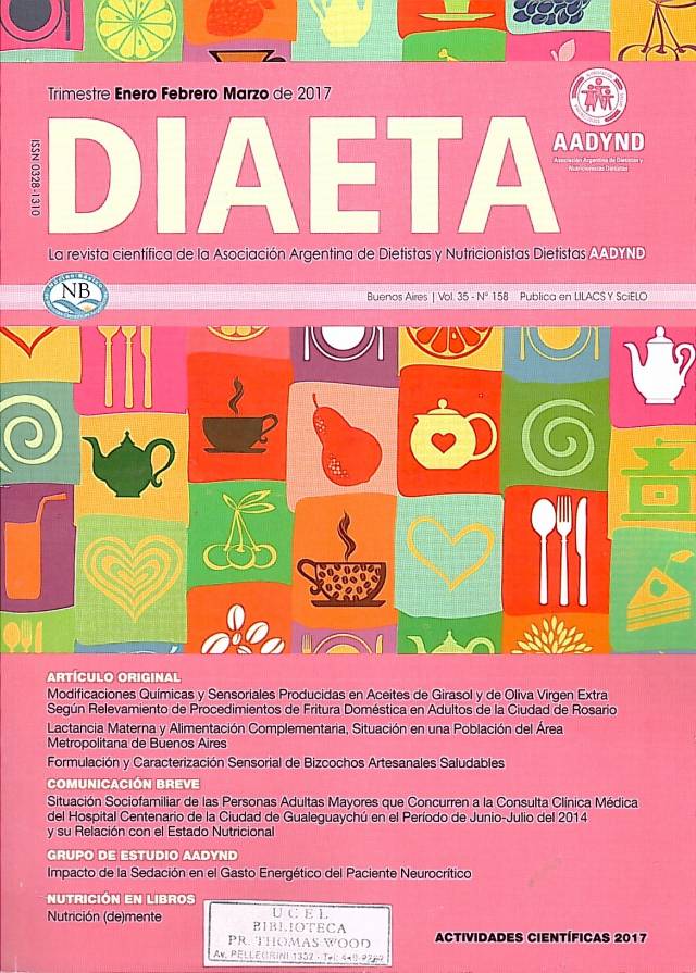 DIAETA – Vol. 35 - Nº 158 – Enero Febrero Marzo 2017