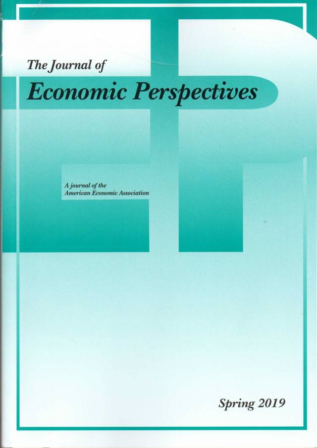 The Journal of Economic Perspectives – Volume 33 – Nº 2 – Spring 2019