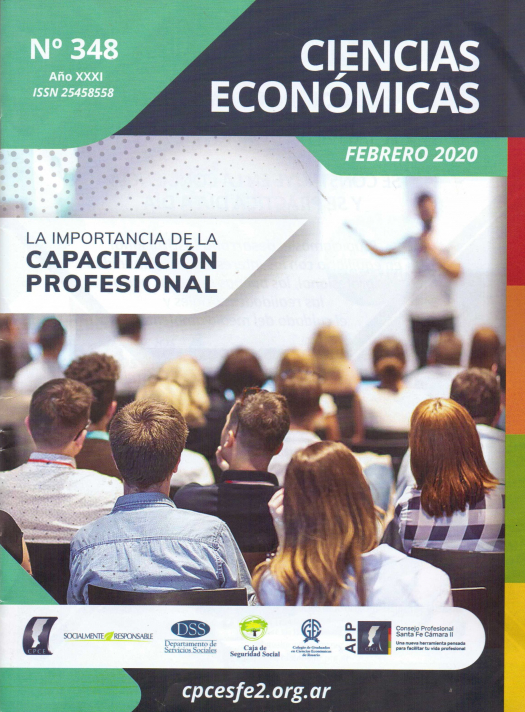 Ciencias Económicas – Año XXXI – Nº 348 – Febrero 2020