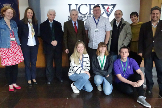 FORTALECIMIENTO INSTITUCIONAL: COMITIVA DEL CLIFF COLLEGE EN UCEL