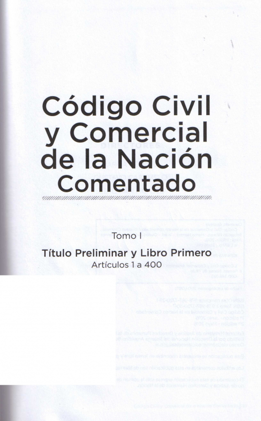 Código Civil y Comercial de la Nación comentado / Argentina - Compra