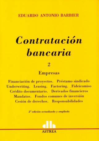 Contratación bancaria : consumidores y usuarios [Tomo II] / Barbier, Eduardo Antonio - Compra