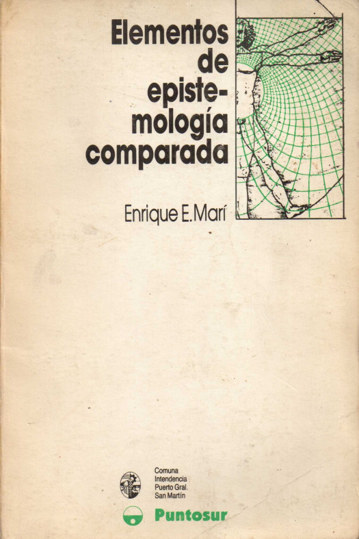 Elementos de epistemología comparada / Marí, Enrique E. - Compra