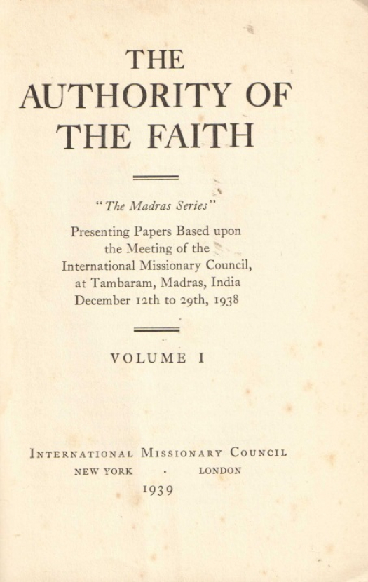 The authority of the faith - Donación Ana Rita, Carlos, Rubén Pagura Alegría