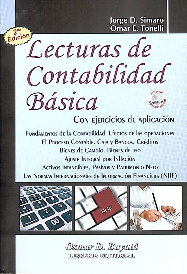 Lecturas de contabilidad básica : con ejercicios de aplicación / Simaro, Jorge D. [y otro].