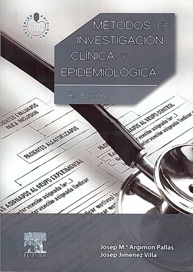 Métodos de investigación clínica y epidemiológica / Argimon Pallás, Josep Ma. [y otro].