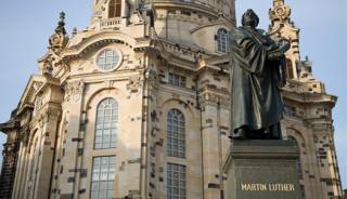 El monumento a Martin Luther en Dresde