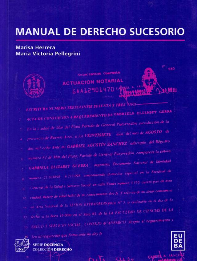 Manual de derecho sucesorio / Herrera, Marisa [coord.] [y otra] - Compra