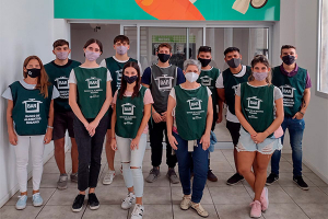 RECORRIDA DE ESTUDIANTES DE LICENCIATURA EN ADMINISTRACIÓN DE EMPRESAS POR EL BANCO DE ALIMENTOS ROSARIO