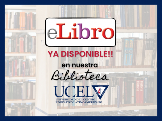 &quot;ELIBRO&quot; AHORA DISPONIBLE EN NUESTRA BIBLIOTECA