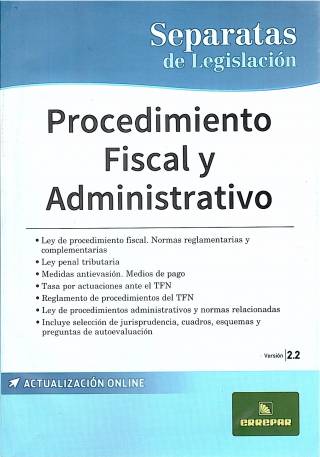 Procedimiento fiscal : procedimientos administrativos. Versión 2.2 / Argentina