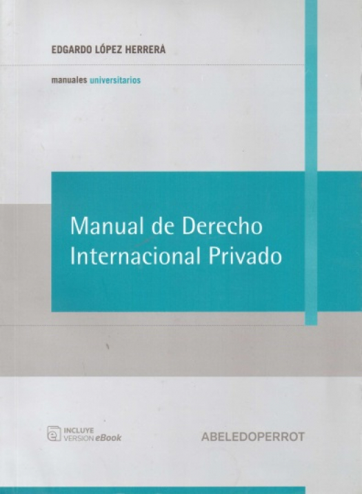 Manual de derecho internacional privado / Edgardo López Herrera - Compra